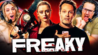 FREAKY 2020 MOVIE REACTION FIRST TIME WATCHING Vince Vaughn  Kathryn Newton  Blumhouse [upl. by Ecinna]