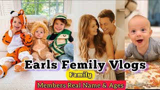 Earls Femily Vlogs Members Real Name And Ages 2024 [upl. by Iroj237]