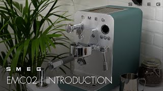 Introducing the Mini Pro Espresso Machine  Smeg EMC02 [upl. by Ingram]