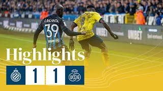 A wild game in Bruges  HIGHLIGHTS Club Brugge  Union [upl. by Dnalevets]