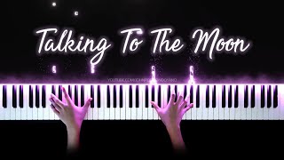 Bruno Mars  Talking To The Moon  Piano Cover with Strings with Lyrics amp PIANO SHEET [upl. by Adnaval979]