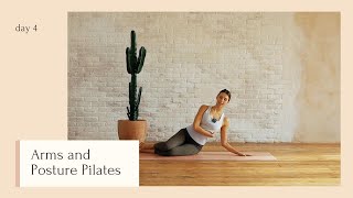 Pilates Arms amp Posture  DAY 4  24 Days of Pilates With Lottie Murphy [upl. by Wilkey]