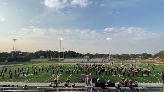 Tupelo High School Marching Band “Black Swan The Struggle Within”  2022 Conquistador Classic [upl. by Aihseya]