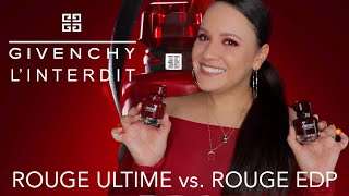 NEW Givenchy LInterdit Rouge Ultime  Review amp Comparison [upl. by Veronike473]