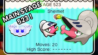 Pokemon Shuffle  Main Stage 523  Shelmet Itemless [upl. by Pavlish]