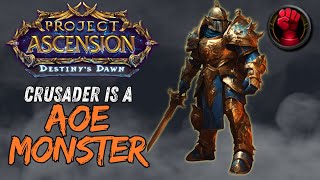 Crusader FEELS SO GOOD  Conquest of Azeroth  Project Ascension [upl. by Darsey]