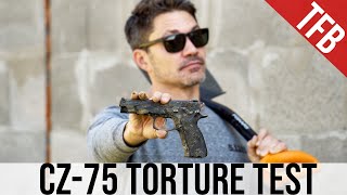 Is the CZ75 Actually Reliable Lets Torture Test It [upl. by Ycram600]