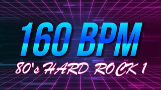 160 BPM  80s Hard Rock  44 Drum Track  Metronome  Drum Beat [upl. by Acirrej]