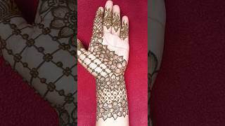 New stylish front hand mehndi design simple mehndi design shortsmehndi design  Henna ytshorts [upl. by Kcirreg]