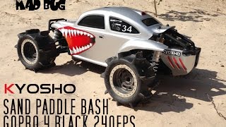 Kyosho Mad Bug  Sand Paddle BASH [upl. by Fidelio]