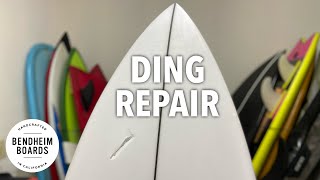 Surfboard Ding Repairs PU Foam  Polyester Resin [upl. by Faith649]