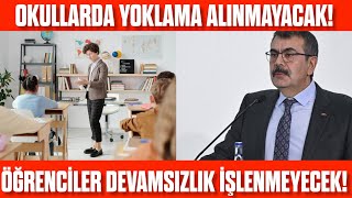 Okullarda yoklama alınmayacak Devamsızlık işlenmeyecek E okul ne zaman kapanacak 2024 [upl. by Ynnam355]