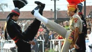 Beating Retreat ceremony at Wagah border [upl. by Ittak]