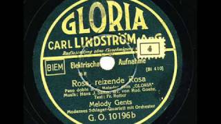 Rosa reizende Rosa Melody Gents 1931 [upl. by Refannej]