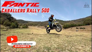 Fantic Caballero Rally 500 en México [upl. by Elawalo]