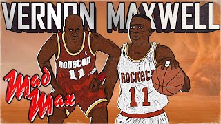 Vernon Maxwell The CRAZIEST Player in NBA History was still a PROBLEM The Story of MAD MAX  FPP [upl. by Nileuqcaj]