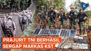 Bersenjata Lengkap Prajurit TNI Berhasil Kuasai Markas KST di Papua [upl. by Adamis]