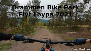 Drammen Bike Park  Flytløypa 2021 [upl. by Claudy752]