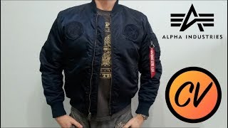 ОБЗОР ALPHA INDUSTRIES MA1 VF 59 NASA КАК ОТЛИЧИТЬ ОРИГИНАЛ ОТ ПОДДЕЛКИ [upl. by Karame]