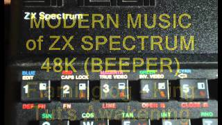 Modern ZX Spectrum 48K BEEPER music Part 1 [upl. by Ancel]