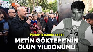 Gazeteci Metin Göktepe öldürülüşünün yıldönümünde anıldı [upl. by Nelyak470]