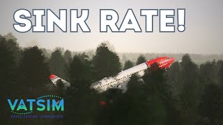 Incompetence How my Vatsim Flight Nearly CRASHED in Low Visibility [upl. by Keryt]