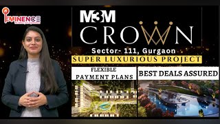 M3M CROWN  SEC111 GURGAON  SUPER LUXURY PROJECT youtube viral subscribe m3m [upl. by Rog368]