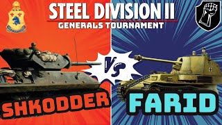 THE VANGUARD ATTACKS  GENERALS TOURNAMENT G11 Farid Rommel vs Shkodder [upl. by Sigismundo]