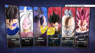 XV2  RequestedPC Majub Full PowerMajin N°21 GoodTarble vs Re Vegeta DBSNappa UIRaditz SSJG [upl. by Yelroc280]