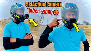 Best Budget Action Camera Around 9000🤩vlogging Camera 5k Ultra HD 48MP Unboxing DigiTek GoPro 🤩 [upl. by Enelie]