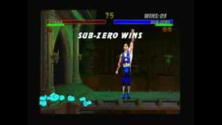 Mortal Kombat 3 runthrough with SubZero part 1 [upl. by Azilef873]