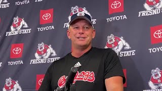 Fresno State Coach Kalen Deboer On Win At UCLA Its Special [upl. by Macmullin]