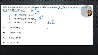 Factors that effect the colour and wavelength of maximum absorbance [upl. by Yrral]