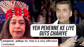 Karan Johar amp Kirron Kher Video On Assam Culture DISLIKED By People [upl. by Gannes945]