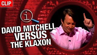 QI  David Mitchell Versus The Klaxon [upl. by Arriec]