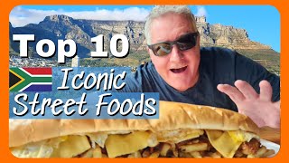 Top 10 Iconic Street Foods in Cape Town South Africa [upl. by Reedy496]