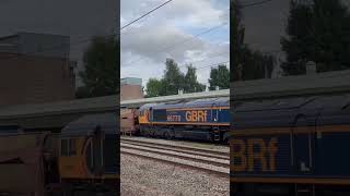 Gbrf Car Train Going To Mossend Down Yard Gbrf [upl. by Ettesyl272]