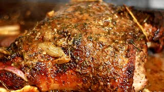 SUNDAY DINNER MINTED LAMB LEG  Chef Ricardo Cooking  STEP BY STEP RECIPE SUNDAYDINNER [upl. by Phipps372]