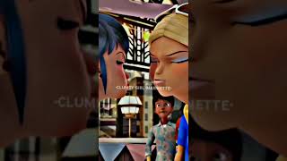 MARINETTE amp CHLOE 😂 KISS marinette viralchloémiraculous kissviralshortseditshorts [upl. by Thinia]