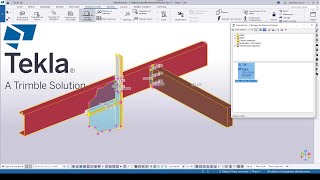 Astuce Tekla Structures  Création de croquis Auto [upl. by Hayifas]