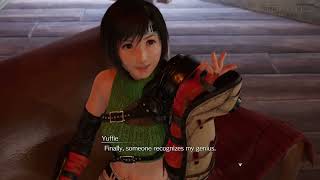 ENG Yuffie Singing Materia Song amp Cloud best Dialogue Choices for Yuffie  Final Fantasy VII Rebirth [upl. by Cenac]