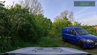 Green Lanes in a Dacia Duster  Ermine Street ColebyHarmston Lincolnshire [upl. by Anahpets]