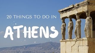 20 Things to do in Athens Greece Travel Guide [upl. by Anne-Marie558]