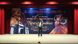 Nrutya Anubhuti 1st prize junior HipHop soloAditya pratap uttar pradeshDooms Dance Academy [upl. by Kraul]