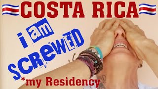 My Residency in Costa Rica in Jeopardy I Cant Meet the Rentista Requirements Immigration Status [upl. by Emyle613]