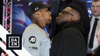 Joshua vs Miller London Press Conference [upl. by Riebling436]