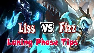 Lissandra Vs Fizz Season 8 New Runes TIPS ON HOW TO LANE AsAgainst Fizz Or Lissandra [upl. by Aroda560]