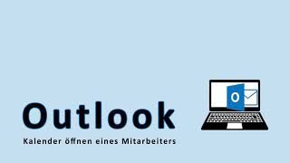 Outlook Kalender öffnen eines Kollegen [upl. by Merrie]