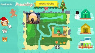 new christmas island plus campsite villager Animal Crossing New Horizons [upl. by Mehta]