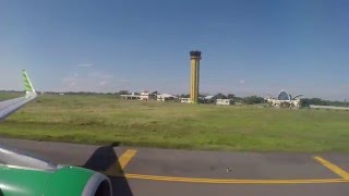 Welcome to Lombok Citilink A320 Sharklets Landing In Paradise [upl. by Itsirhc179]